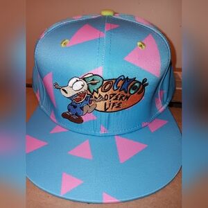 Rocko's Modern Life Blue and Pink Cap